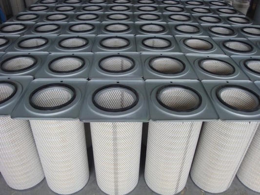 Patronen van de de Luchtfilter van de cementindustrie de Industriële/Geplooide het Stofcollectoren van Filterzakken