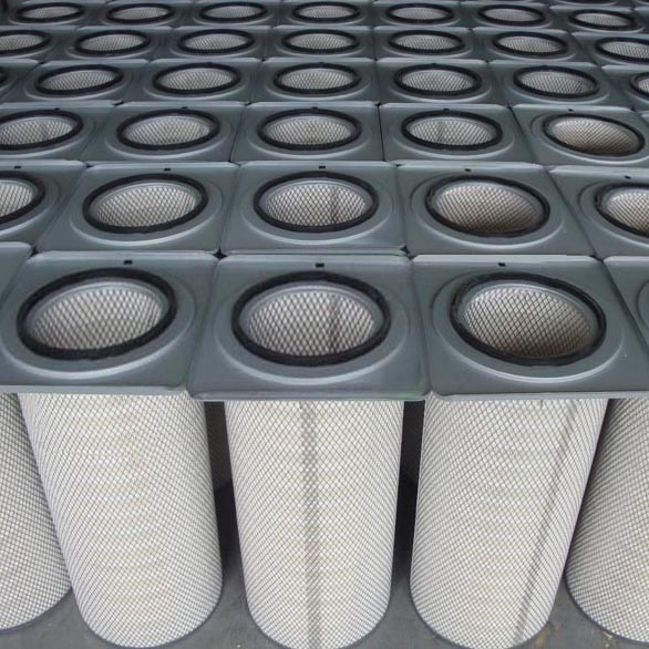 Van de de Filterpatroon van het polyesterstof van de de filterpatroon de geplooide patroon van de de luchtfilter